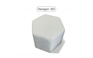 Hexagon Ottoman