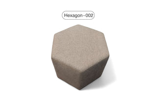 Hexagon Ottoman