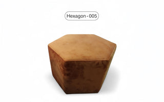 Hexagon Ottoman
