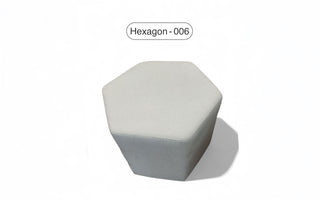 Hexagon Ottoman