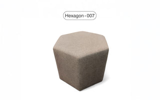 Hexagon Ottoman